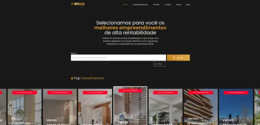 Imagem do site Enove Select